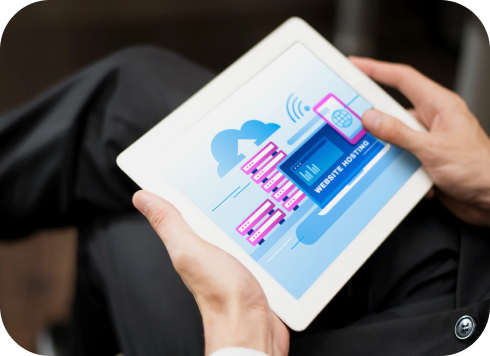 планшет с графиками