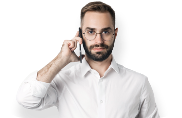 мужчина с телефоном